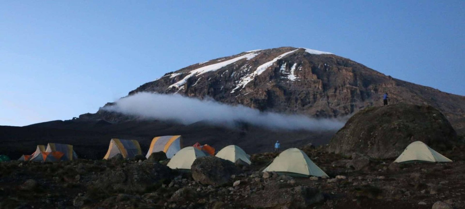 Barranco Wall on the Machame route