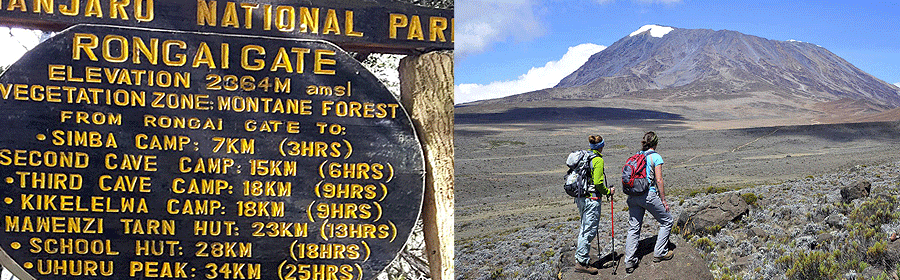 Sign at Uhuru Peak