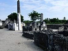The historic Kaole Ruins near Bagamoyo